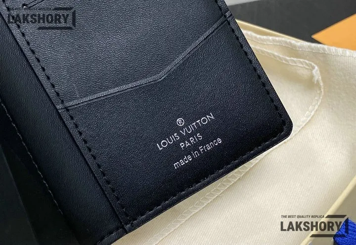 Louis Vuitton 1:1 Mirror Replica Pocket Organizer Epi XL Wallet Black 7.5CM/3IN Louis Vuitton Replica Wallets Louis Vuitton 1:1 Mirror Replica Pocket Organizer Epi XL Wallet Black 7.5CM/3IN Louis Vuitton Replica Wallets