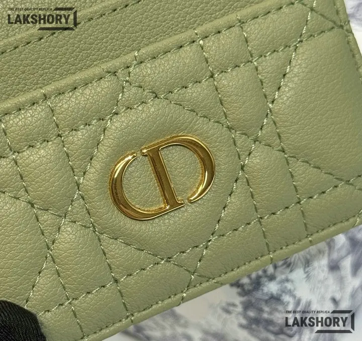 Dior 1:1 Mirror Replica Dior Caro Freesia Card Holder Christian Dior Replica Wallets Dior 1:1 Mirror Replica Dior Caro Freesia Card Holder Christian Dior Replica Wallets