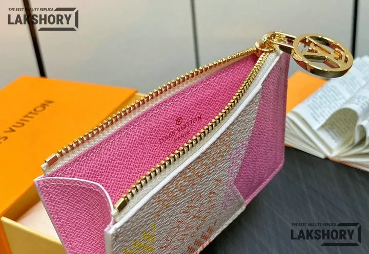 Louis Vuitton 1:1 Mirror Replica Romy Card Holder Damier Canvas 8CM/3.1IN Louis Vuitton Replica Wallets Louis Vuitton 1:1 Mirror Replica Romy Card Holder Damier Canvas 8CM/3.1IN Louis Vuitton Replica Wallets