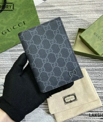 Gucci 1:1 Mirror Replica GG Long Card Case GG Supreme 9.5CM/3.7IN Gucci Replica Wallets