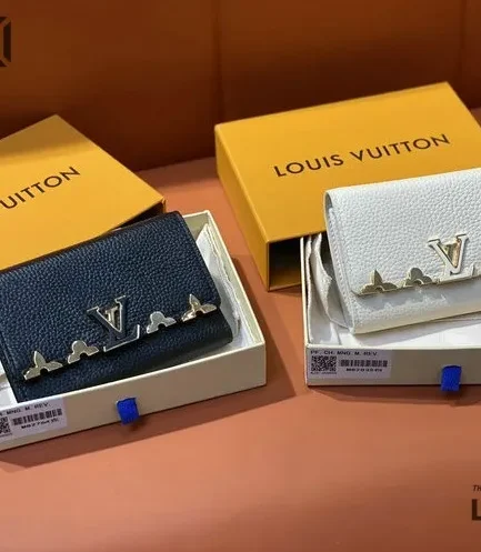 Louis Vuitton 1:1 Mirror Replica Taurillon Embellished Capucines Long Wallet 13.5CM/5.3IN Louis Vuitton Replica Wallets