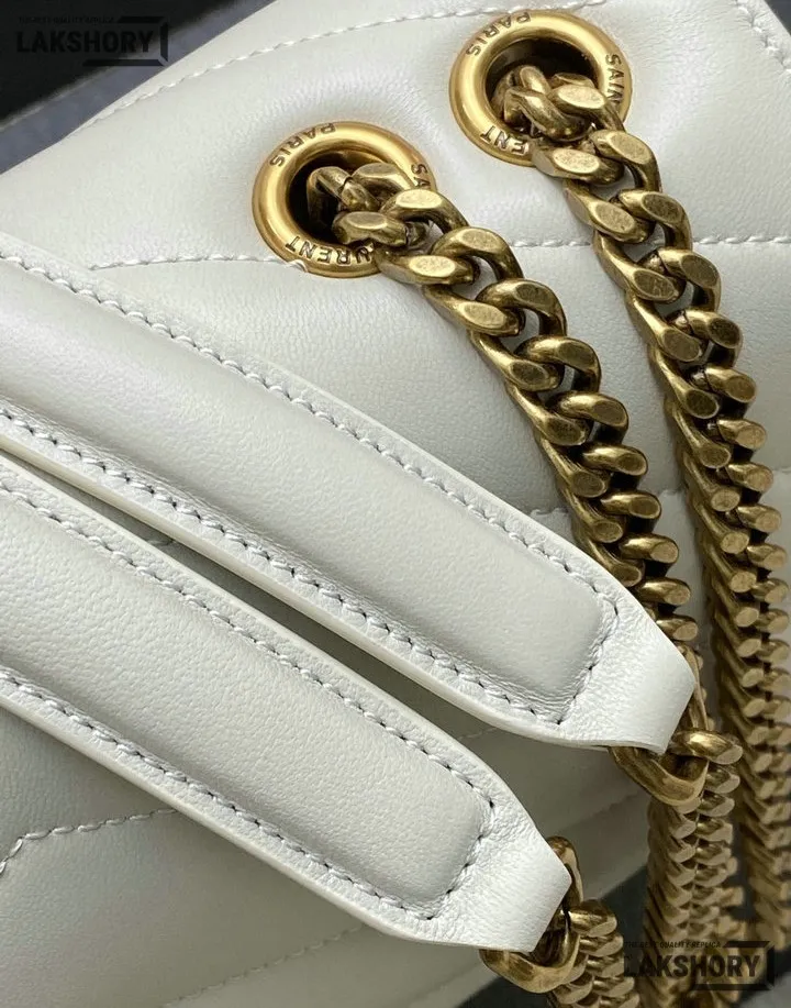 Ysl 1:1 Mirror Replica Loulou Small Matelassé Chain Bag 24CM/9.4IN Replica Crossbody Bags Ysl 1:1 Mirror Replica Loulou Small Matelassé Chain Bag 24CM/9.4IN Replica Crossbody Bags