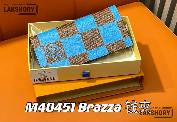 Louis Vuitton 1:1 Mirror Replica Portefeuille Brazza Long Wallet 19CM/7.5IN Louis Vuitton Replica Wallets Louis Vuitton 1:1 Mirror Replica Portefeuille Brazza Long Wallet 19CM/7.5IN Louis Vuitton Replica Wallets