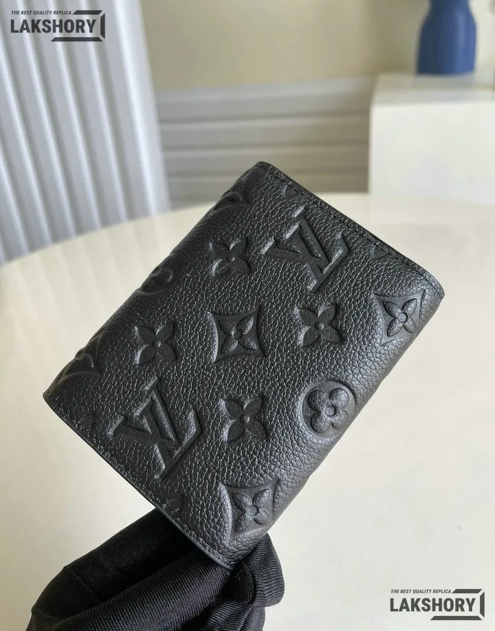 Louis Vuitton 1:1 Mirror Replica Victorine Wallet Monogram Black Navy Blue 12CM/4.7IN Louis Vuitton Replica Wallets Louis Vuitton 1:1 Mirror Replica Victorine Wallet Monogram Black Navy Blue 12CM/4.7IN Louis Vuitton Replica Wallets