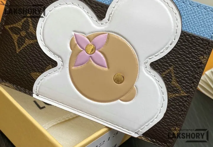 Louis Vuitton 1:1 Mirror Replica Monogram Vivienne Card Holder Animation Blue 7.5CM/3IN Louis Vuitton Replica Wallets Louis Vuitton 1:1 Mirror Replica Monogram Vivienne Card Holder Animation Blue 7.5CM/3IN Louis Vuitton Replica Wallets