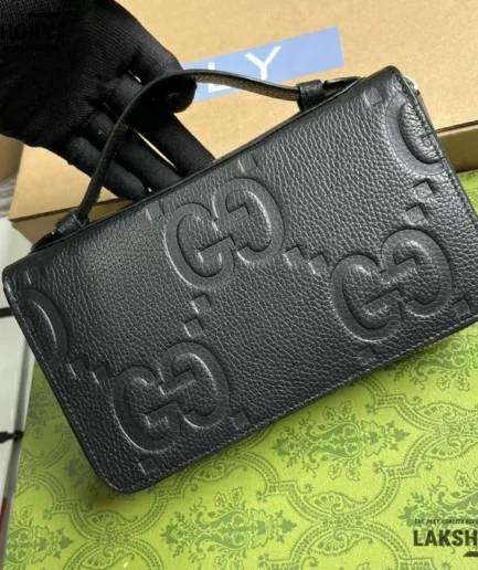 Gucci 1:1 Mirror Replica Jumbo GG Travel Document Case 21.5CM/8.5IN Gucci Replica Wallets