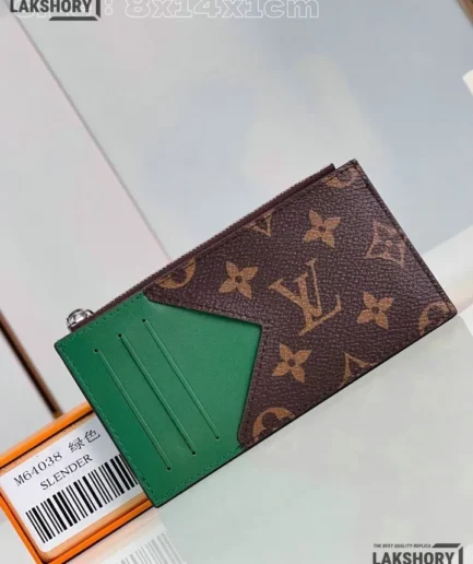 Louis Vuitton 1:1 Mirror Replica Monogram Zipped Romy Card Holder 14.5CM/5.7IN Louis Vuitton Replica Wallets Louis Vuitton 1:1 Mirror Replica Monogram Zipped Romy Card Holder 14.5CM/5.7IN Louis Vuitton Replica Wallets