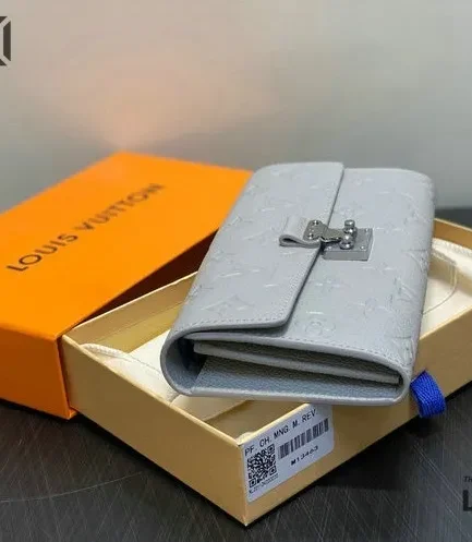 Louis Vuitton 1:1 Mirror Replica Portofoil Sala Metis Bloom Gray Wallet 19CM/7.5IN Louis Vuitton Replica Wallets