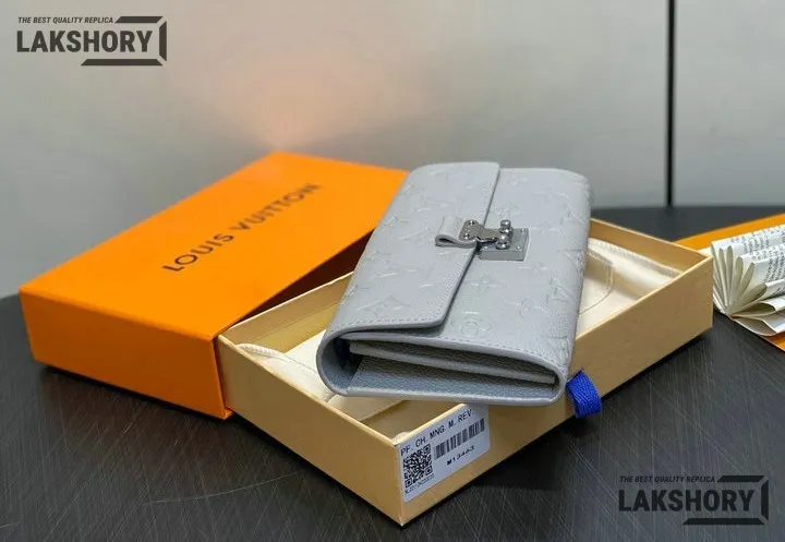 Louis Vuitton 1:1 Mirror Replica Portofoil Sala Metis Bloom Gray Wallet 19CM/7.5IN Louis Vuitton Replica Wallets Louis Vuitton 1:1 Mirror Replica Portofoil Sala Metis Bloom Gray Wallet 19CM/7.5IN Louis Vuitton Replica Wallets