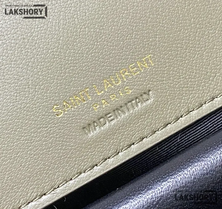 YSL 1:1 Mirror Replica Loulou Matelassé Shoulder Bag Light Sage Replica Crossbody Bags YSL 1:1 Mirror Replica Loulou Matelassé Shoulder Bag Light Sage Replica Crossbody Bags