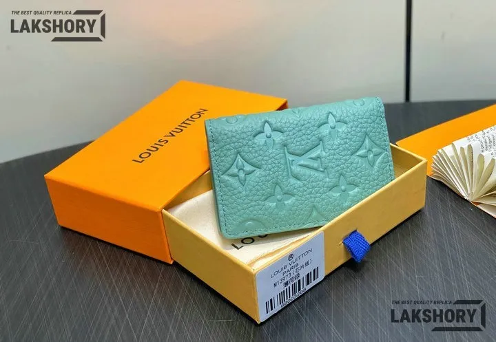 Louis Vuitton 1:1 Mirror Replica Pocket Organizer Taurillon Monogram 7.5CM/3IN Louis Vuitton Replica Wallets Louis Vuitton 1:1 Mirror Replica Pocket Organizer Taurillon Monogram 7.5CM/3IN Louis Vuitton Replica Wallets