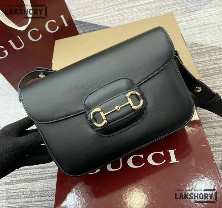 Gucci 1:1 Mirror Replica Horsebit 1955 Medium Shoulder Bag 26CM/10.2IN Gucci Replica Horsebit Bags Gucci 1:1 Mirror Replica Horsebit 1955 Medium Shoulder Bag 26CM/10.2IN Gucci Replica Horsebit Bags
