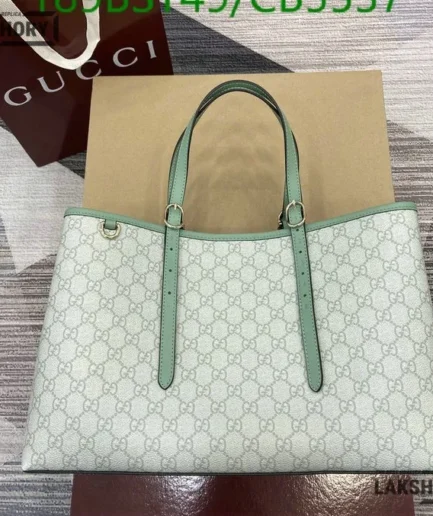 Gucci 1:1 Mirror Replica GG Emblem Large Tote Bag 38CM/15IN Gucci Replica Ophidia Bags