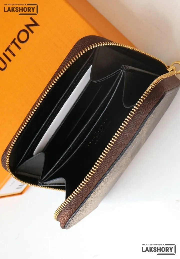 Louis Vuitton 1:1 Mirror Replica Monogram Giant Zippy Coin Purse 11CM/4.3IN Louis Vuitton Replica Wallets Louis Vuitton 1:1 Mirror Replica Monogram Giant Zippy Coin Purse 11CM/4.3IN Louis Vuitton Replica Wallets