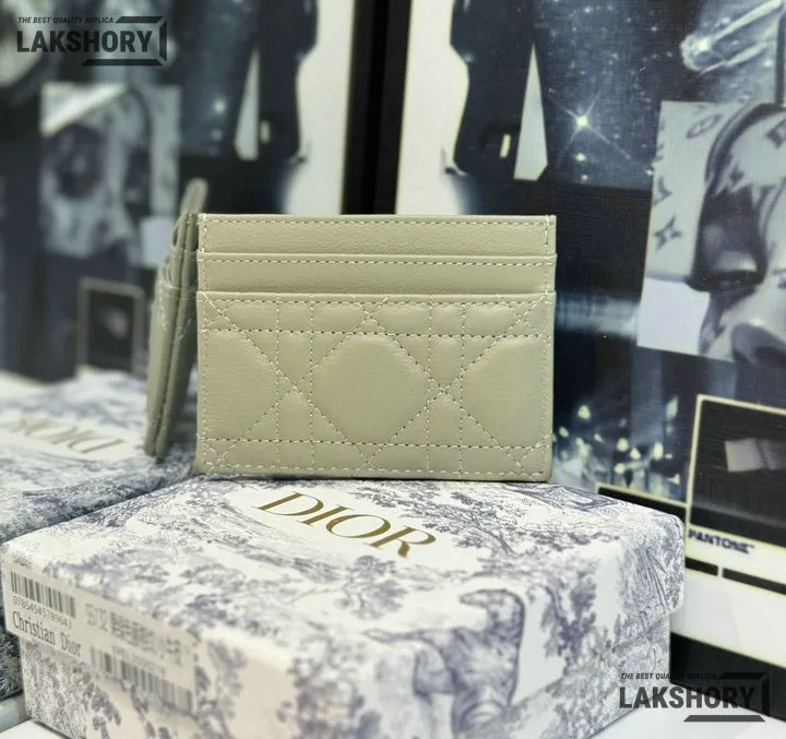 Dior 1:1 Mirror Replica Dior Caro Freesia Card Holder Christian Dior Replica Wallets Dior 1:1 Mirror Replica Dior Caro Freesia Card Holder Christian Dior Replica Wallets