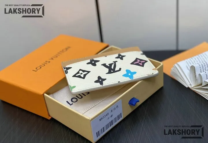 Louis Vuitton 1:1 Mirror Replica LV Tyler The Creator Multiple Wallet Craggy 7CM/2.8IN Louis Vuitton Replica Wallets Louis Vuitton 1:1 Mirror Replica LV Tyler The Creator Multiple Wallet Craggy 7CM/2.8IN Louis Vuitton Replica Wallets
