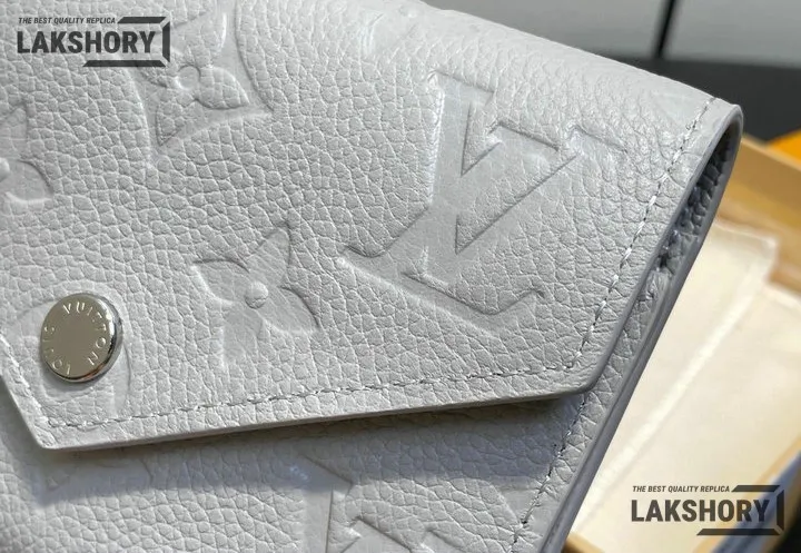 Louis Vuitton 1:1 Mirror Replica Victorine Wallet Monogram Empreinte 12CM/4.7IN Louis Vuitton Replica Wallets Louis Vuitton 1:1 Mirror Replica Victorine Wallet Monogram Empreinte 12CM/4.7IN Louis Vuitton Replica Wallets