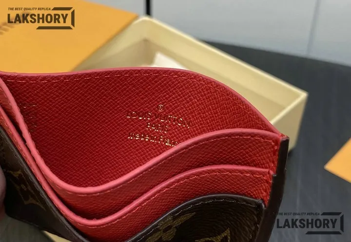 Louis Vuitton 1:1 Mirror Replica Monogram LV Charms Card Holder 7CM/2.8IN Louis Vuitton Replica Wallets Louis Vuitton 1:1 Mirror Replica Monogram LV Charms Card Holder 7CM/2.8IN Louis Vuitton Replica Wallets