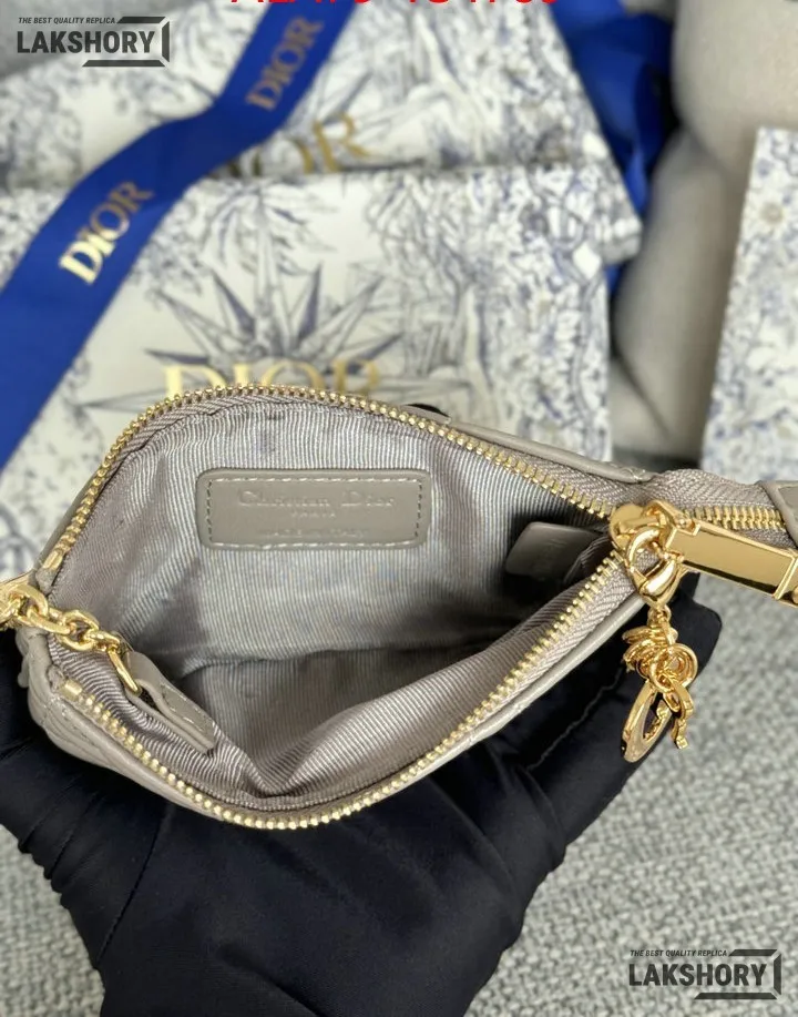 Dior 1:1 Mirror Replica Lambskin Cannage Lady Dior Zipped Key Case 7.6CM/3IN Christian Dior Replica Wallets Dior 1:1 Mirror Replica Lambskin Cannage Lady Dior Zipped Key Case 7.6CM/3IN Christian Dior Replica Wallets