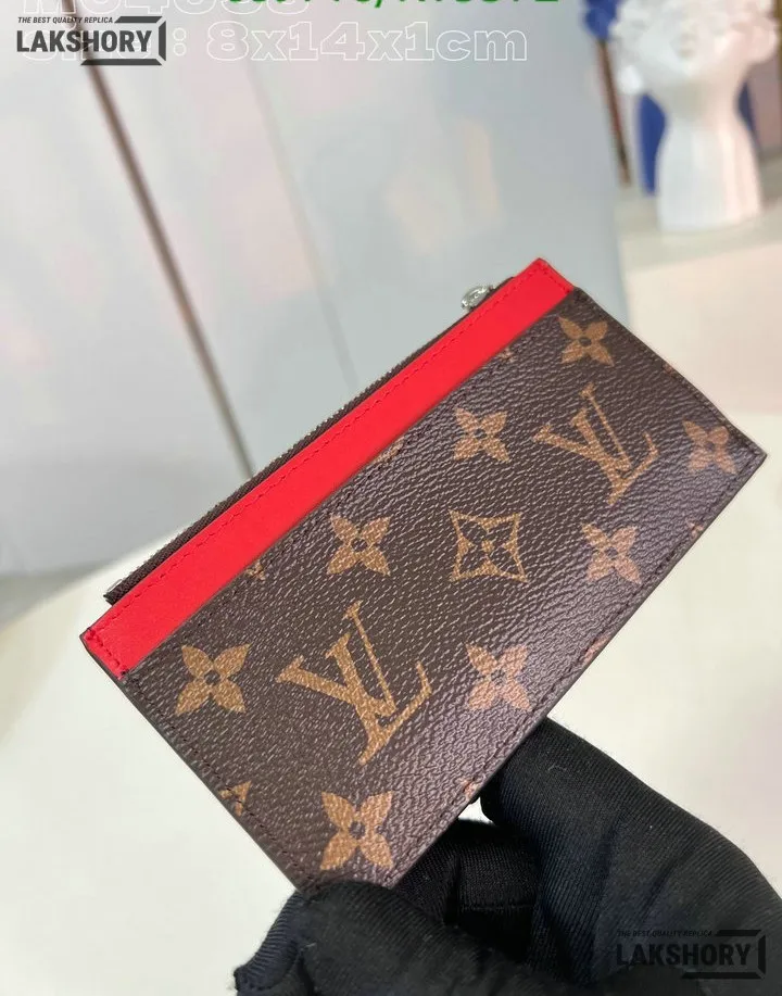 Louis Vuitton 1:1 Mirror Replica Monogram Zipped Romy Card Holder 14.5CM/5.7IN Louis Vuitton Replica Wallets Louis Vuitton 1:1 Mirror Replica Monogram Zipped Romy Card Holder 14.5CM/5.7IN Louis Vuitton Replica Wallets