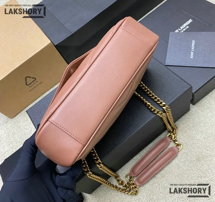 Ysl 1:1 Mirror Replica Loulou Small Matelassé Chain Bag 24CM/9.4IN Replica Crossbody Bags Ysl 1:1 Mirror Replica Loulou Small Matelassé Chain Bag 24CM/9.4IN Replica Crossbody Bags
