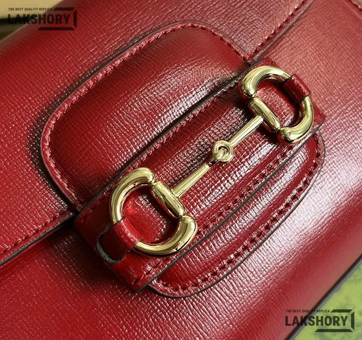 Gucci 1:1 Mirror Replica Horsebit 1955 Top Handle Bag Burgundy 22CM/8.7IN Gucci Replica Horsebit Bags Gucci 1:1 Mirror Replica Horsebit 1955 Top Handle Bag Burgundy 22CM/8.7IN Gucci Replica Horsebit Bags