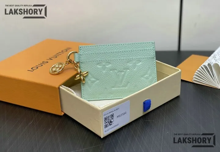 Louis Vuitton 1:1 Mirror Replica LV Charms Card Holder 7CM/2.8IN Louis Vuitton Replica Wallets Louis Vuitton 1:1 Mirror Replica LV Charms Card Holder 7CM/2.8IN Louis Vuitton Replica Wallets