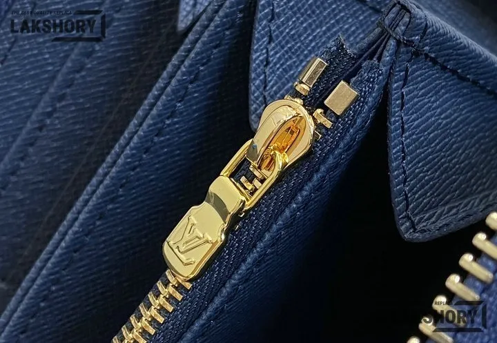 Louis Vuitton 1:1 Mirror Replica Monogram Denim Zippy Wallet NM Blue 19.5CM/7.7IN Louis Vuitton Replica Wallets Louis Vuitton 1:1 Mirror Replica Monogram Denim Zippy Wallet NM Blue 19.5CM/7.7IN Louis Vuitton Replica Wallets
