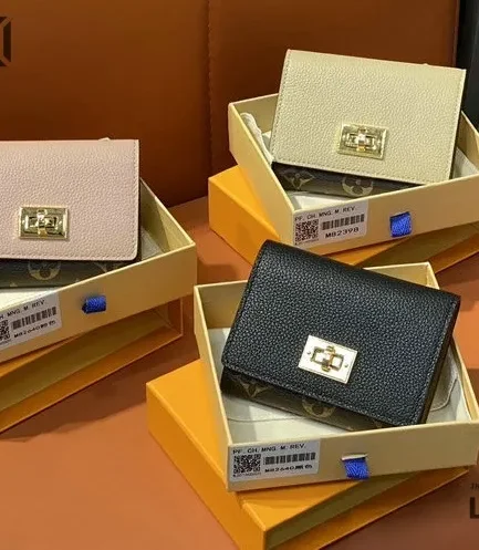 Louis Vuitton 1:1 Mirror Replica Victorine On My Side Wallet High End Leathers 12CM/4.7IN Louis Vuitton Replica Wallets