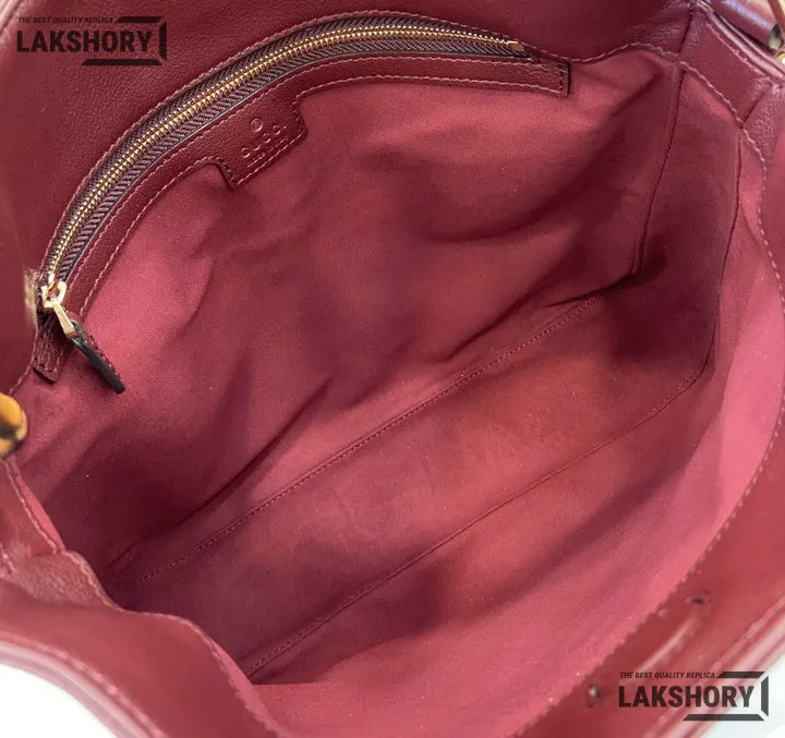 Gucci 1:1 Mirror Replica Diana Medium Shoulder Bag Rosso Red 30CM/11.8IN Gucci Replica Bamboo Bags Gucci 1:1 Mirror Replica Diana Medium Shoulder Bag Rosso Red 30CM/11.8IN Gucci Replica Bamboo Bags