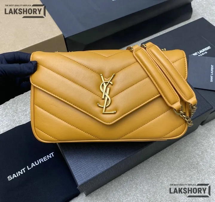 Ysl 1:1 Mirror Replica Loulou Small Matelassé Chain Bag 24CM/9.4IN Replica Crossbody Bags Ysl 1:1 Mirror Replica Loulou Small Matelassé Chain Bag 24CM/9.4IN Replica Crossbody Bags
