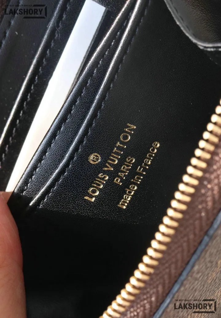 Louis Vuitton 1:1 Mirror Replica Monogram Giant Zippy Coin Purse 11CM/4.3IN Louis Vuitton Replica Wallets Louis Vuitton 1:1 Mirror Replica Monogram Giant Zippy Coin Purse 11CM/4.3IN Louis Vuitton Replica Wallets