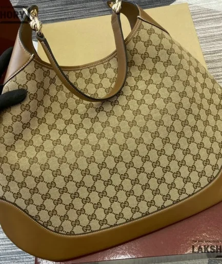 Gucci 1:1 Mirror Replica GG Canvas B Large Shoulder Bag 49CM/19.3IN Gucci Replica Ophidia Bags