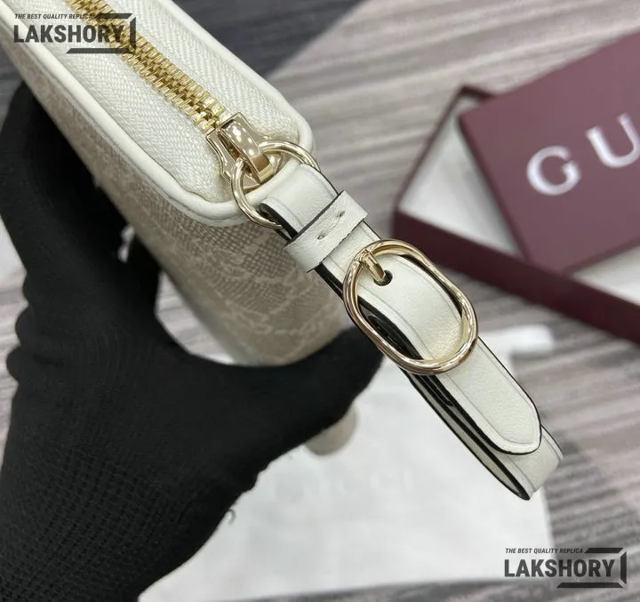 Gucci 1:1 Mirror Replica GG Emblem Zip Around Wallet 19CM/7.5IN Gucci Replica Wallets Gucci 1:1 Mirror Replica GG Emblem Zip Around Wallet 19CM/7.5IN Gucci Replica Wallets