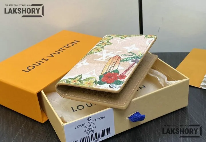 Louis Vuitton 1:1 Mirror Replica Pocket Organizer Monogram Surfin’ 7.5CM/3IN Louis Vuitton Replica Wallets Louis Vuitton 1:1 Mirror Replica Pocket Organizer Monogram Surfin’ 7.5CM/3IN Louis Vuitton Replica Wallets