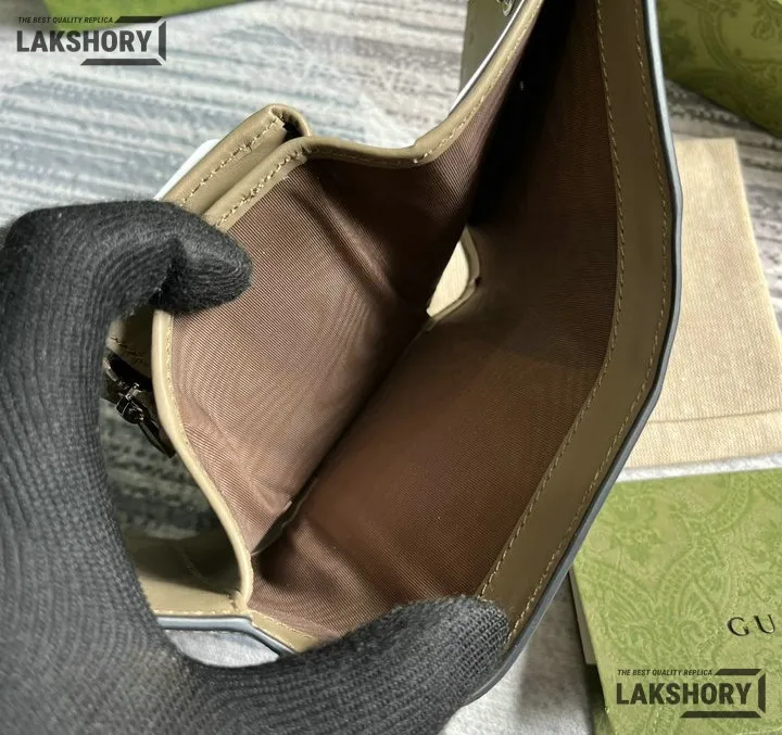 Gucci 1:1 Mirror Replica GG Medium Wallet Beige Ebony 11CM/4.3IN Gucci Replica Wallets Gucci 1:1 Mirror Replica GG Medium Wallet Beige Ebony 11CM/4.3IN Gucci Replica Wallets