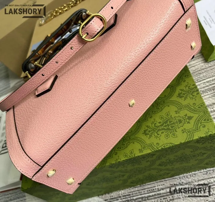 Gucci 1:1 Mirror Replica Calfskin Web Small Diana Shoulder Bag 27CM/10.6IN Gucci Replica Bamboo Bags Gucci 1:1 Mirror Replica Calfskin Web Small Diana Shoulder Bag 27CM/10.6IN Gucci Replica Bamboo Bags