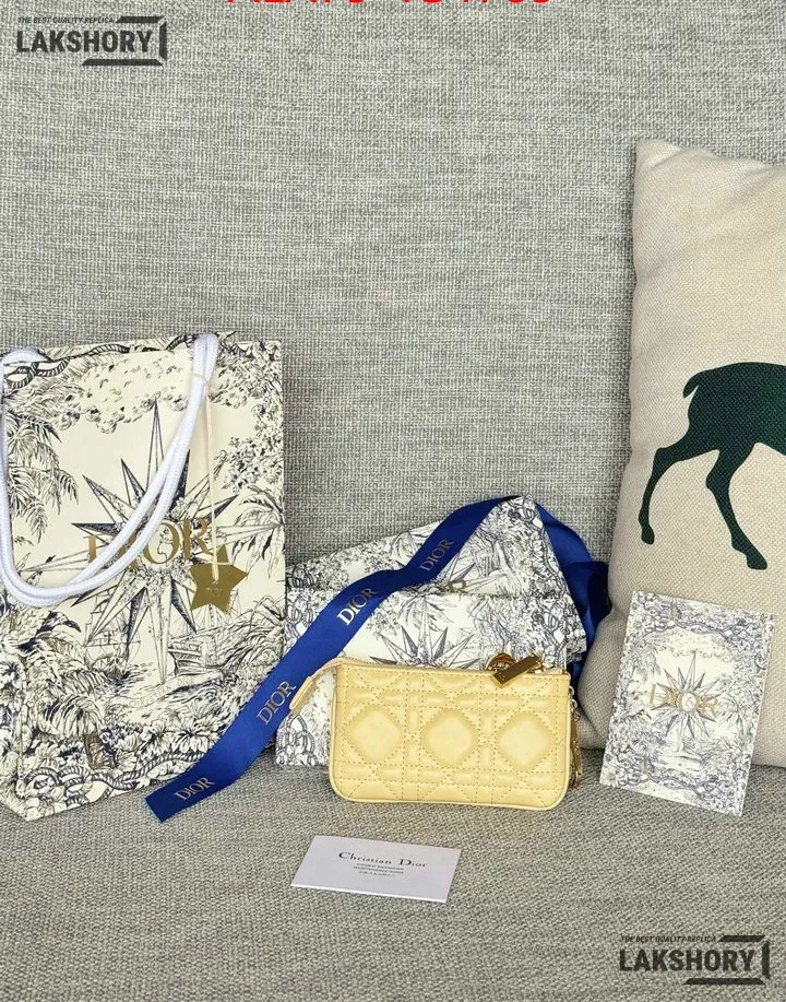 Dior 1:1 Mirror Replica Lambskin Cannage Lady Dior Zipped Key Case 7.6CM/3IN Christian Dior Replica Wallets Dior 1:1 Mirror Replica Lambskin Cannage Lady Dior Zipped Key Case 7.6CM/3IN Christian Dior Replica Wallets