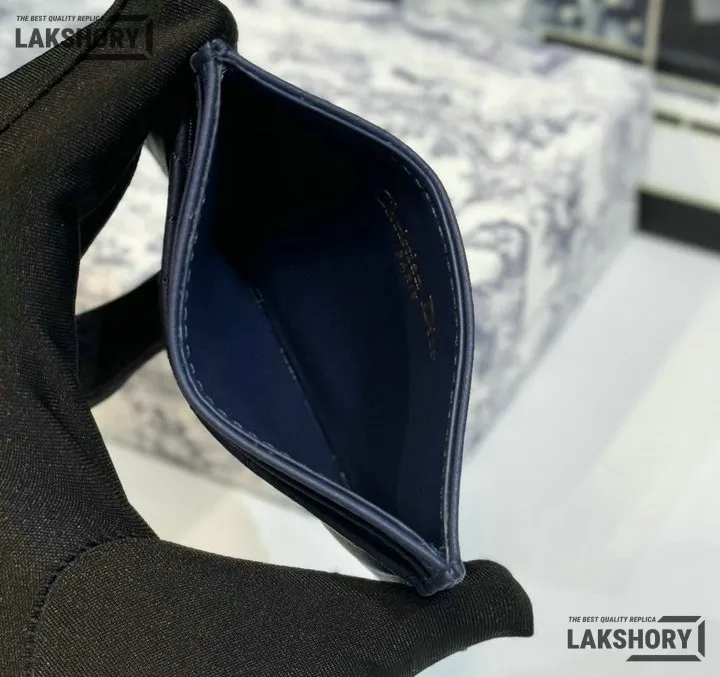 Dior 1:1 Mirror Replica Dior Caro Freesia Card Holder Christian Dior Replica Wallets Dior 1:1 Mirror Replica Dior Caro Freesia Card Holder Christian Dior Replica Wallets