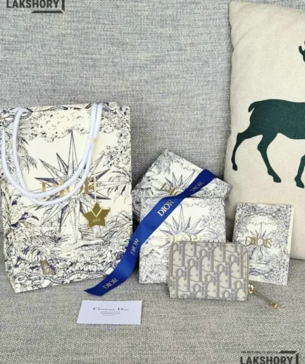 Dior 1:1 Mirror Replica Small 30 Montaigne Voyageur Coin Purse 8.5CM/3.3IN Christian Dior Replica Wallets