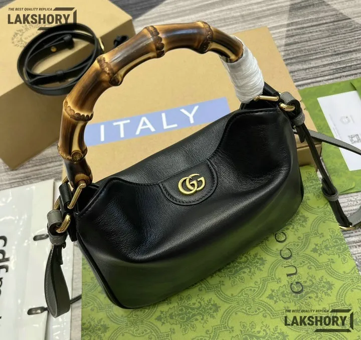Gucci 1:1 Mirror Replica Small Diana Textured Dollar Shoulder Bag 24CM/9.4IN Gucci Replica Bamboo Bags Gucci 1:1 Mirror Replica Small Diana Textured Dollar Shoulder Bag 24CM/9.4IN Gucci Replica Bamboo Bags