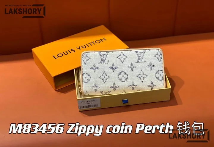 Louis Vuitton 1:1 Mirror Replica Zippy Wallet Mahina Leather White Blue 19.5CM/7.7IN Louis Vuitton Replica Wallets Louis Vuitton 1:1 Mirror Replica Zippy Wallet Mahina Leather White Blue 19.5CM/7.7IN Louis Vuitton Replica Wallets