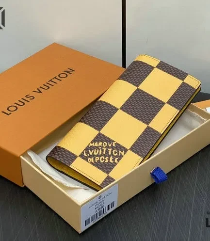 Louis Vuitton 1:1 Mirror Replica Portefeuille Brazza Long Wallet 19CM/7.5IN Louis Vuitton Replica Wallets