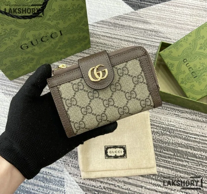 Gucci 1:1 Mirror Replica Ophidia Card Case Supreme Wallet Beige Brown 13CM/5.1IN Gucci Replica Wallets Gucci 1:1 Mirror Replica Ophidia Card Case Supreme Wallet Beige Brown 13CM/5.1IN Gucci Replica Wallets