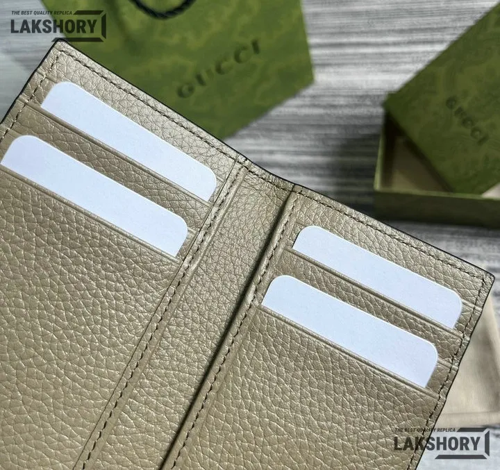 Gucci 1:1 Mirror Replica Leather Jumbo GG Card Case 7.5CM/3IN Gucci Replica Wallets Gucci 1:1 Mirror Replica Leather Jumbo GG Card Case 7.5CM/3IN Gucci Replica Wallets
