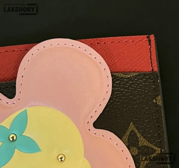 Louis Vuitton 1:1 Mirror Replica Monogram Vivienne Card Holder 7CM/2.8IN Louis Vuitton Replica Wallets Louis Vuitton 1:1 Mirror Replica Monogram Vivienne Card Holder 7CM/2.8IN Louis Vuitton Replica Wallets