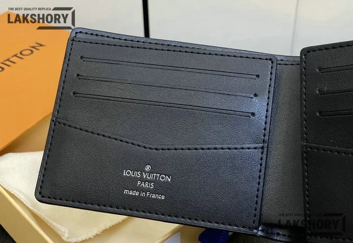 Louis Vuitton 1:1 Mirror Replica Slender Wallet Damier Rush Epi XL Blue Moon 11CM/4.3IN Louis Vuitton Replica Wallets Louis Vuitton 1:1 Mirror Replica Slender Wallet Damier Rush Epi XL Blue Moon 11CM/4.3IN Louis Vuitton Replica Wallets