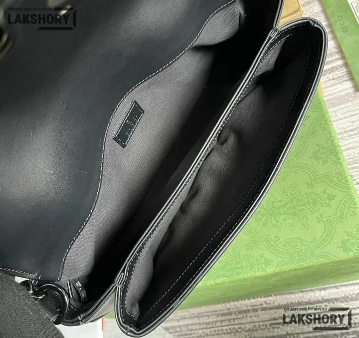 Gucci 1:1 Mirror Replica Matelasse GG Marmont 2.0 Monochrome Bag 26.5CM/10.4IN Gucci Replica Marmont Bags Gucci 1:1 Mirror Replica Matelasse GG Marmont 2.0 Monochrome Bag 26.5CM/10.4IN Gucci Replica Marmont Bags