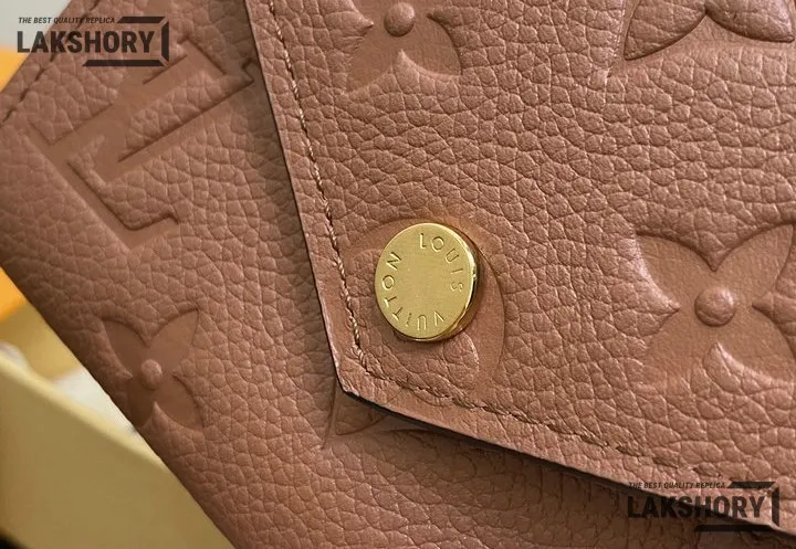 Louis Vuitton 1:1 Mirror Replica Victorine Wallet Monogram Empreinte Leather 12CM/4.7IN Louis Vuitton Replica Wallets Louis Vuitton 1:1 Mirror Replica Victorine Wallet Monogram Empreinte Leather 12CM/4.7IN Louis Vuitton Replica Wallets