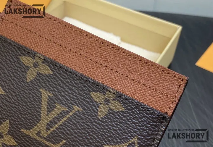 Louis Vuitton 1:1 Mirror Replica Monogram LV Charms Card Holder 7CM/2.8IN Louis Vuitton Replica Wallets Louis Vuitton 1:1 Mirror Replica Monogram LV Charms Card Holder 7CM/2.8IN Louis Vuitton Replica Wallets